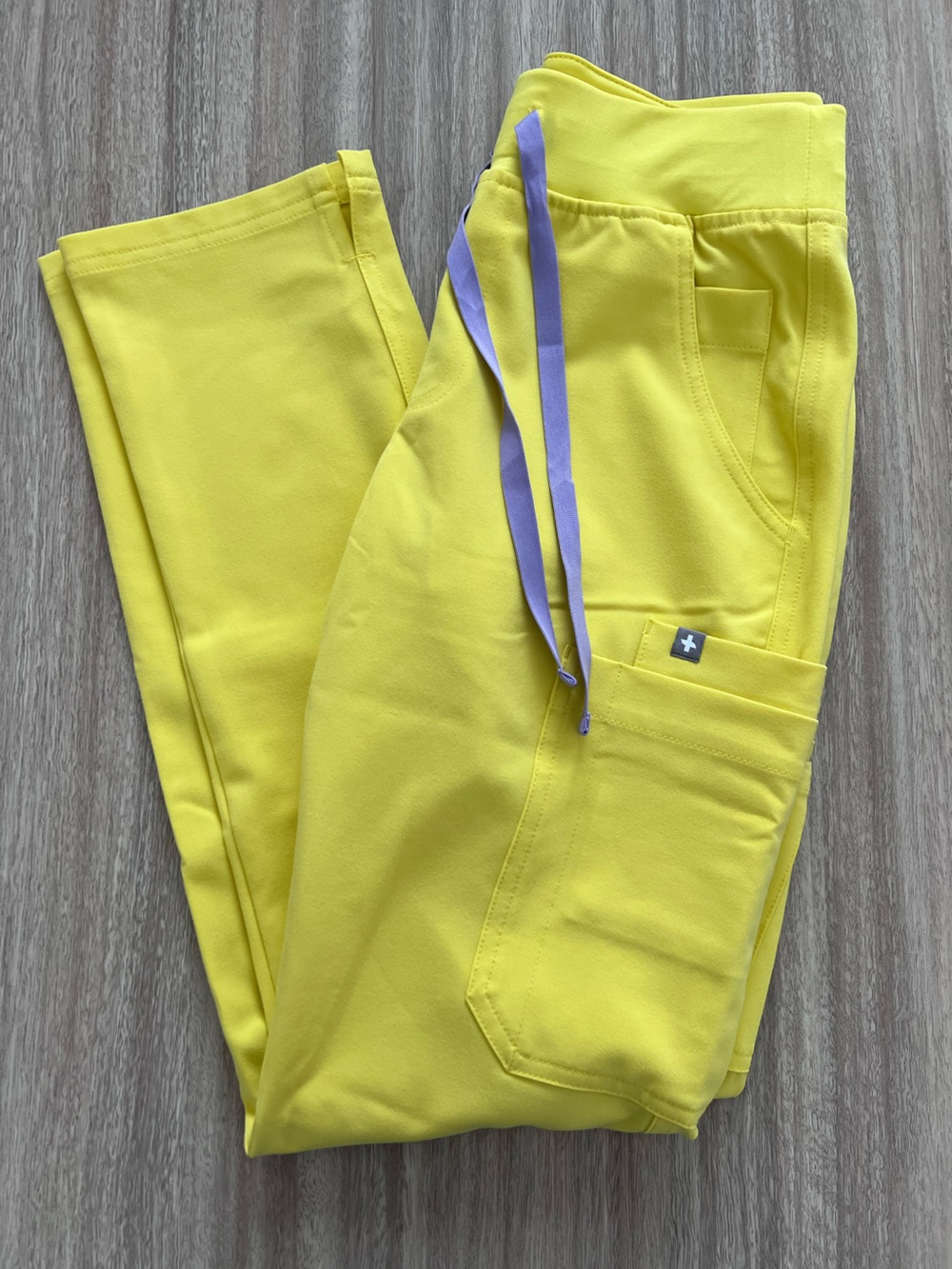 Figs Lifesaver Yellow Yola Scrub Pants